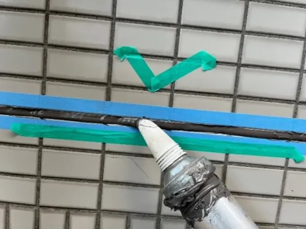 施工状況:シーリング工事