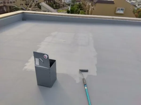 施工状況：屋上防水③