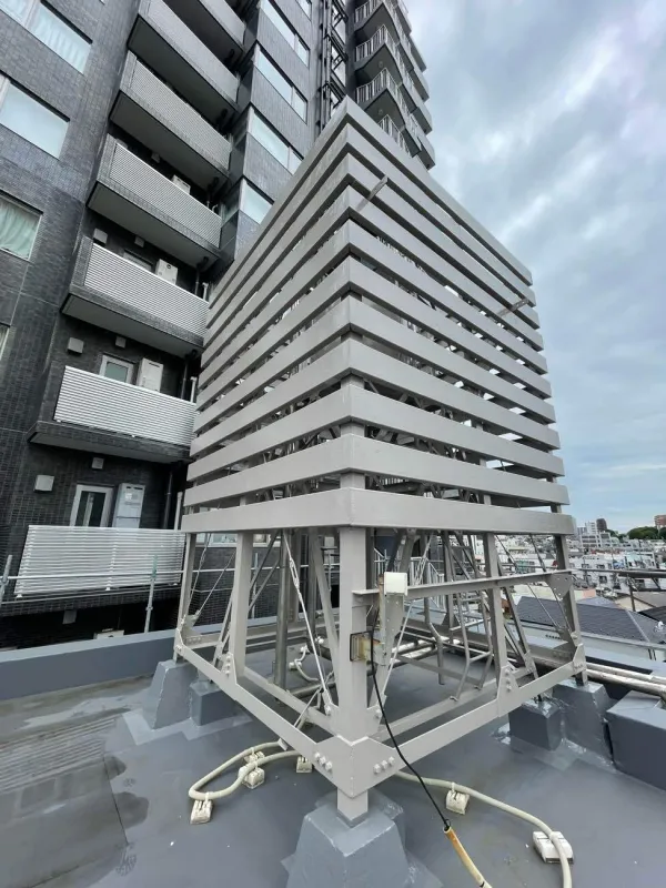 東京都品川区　マンション　大規模修繕工事：国道沿いマンションの修繕事例